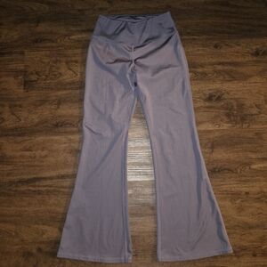 Alo Purple Bootcut Flare Leggings XS